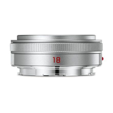 Leica Elmarit-TL 18mm F2.8 ASPH. lens, silver