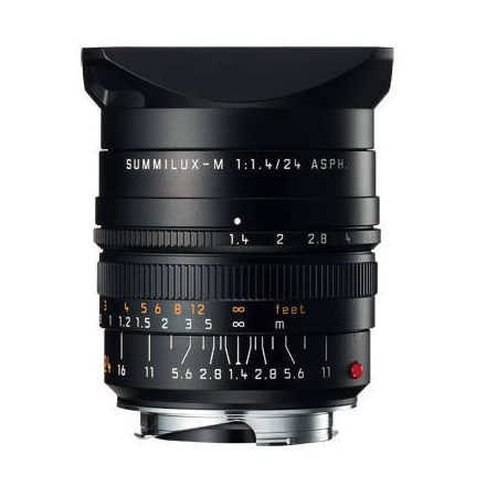 Leica Summilux-M 24mm F1.4 Asph. lens, black