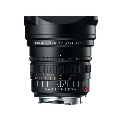 Leica Summilux-M 21mm F1.4 Asph. lens, black