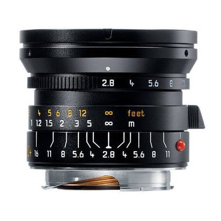Leica-Elmar-M-24mm-F3.8-Asph.-fekete-objektiv