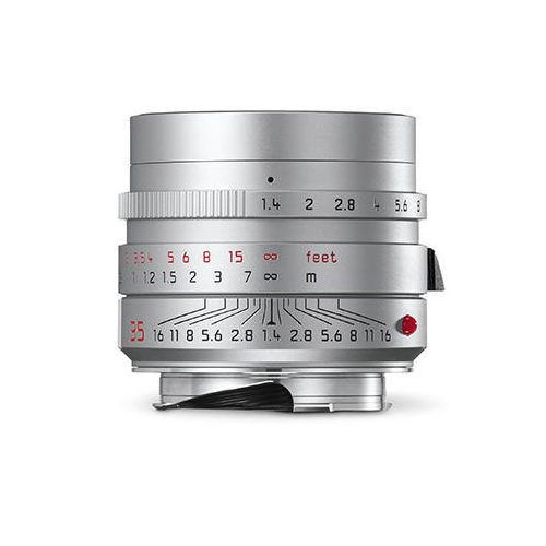 Leica Summilux-M 35mm F1.4 Asph. lens, silver