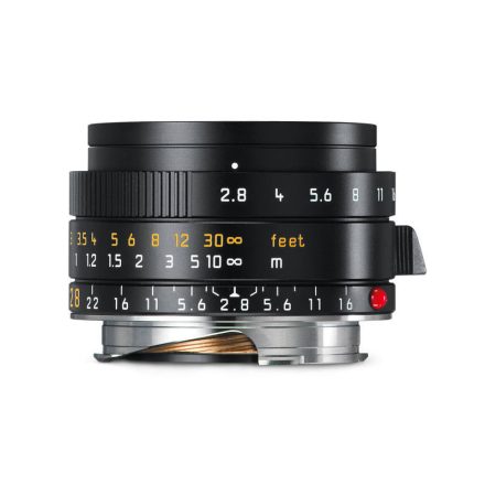 Leica Elmarit-M 28mm F2.8 ASPH. lens, black