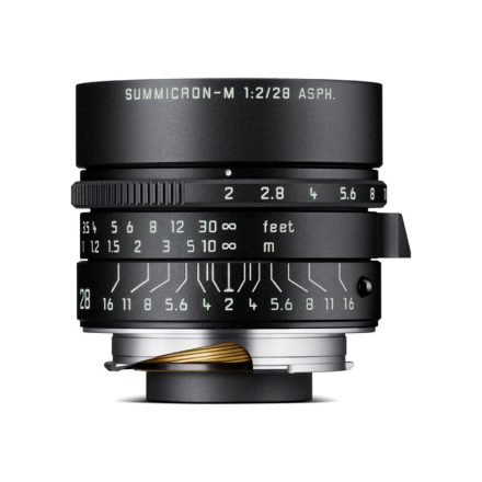 Leica Summicron-M 28mm F2.0 Asph. matt fekete objektív