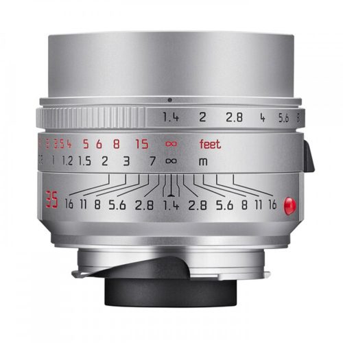 Leica Summilux-M 35mm F1.4 Asph. lens, silver