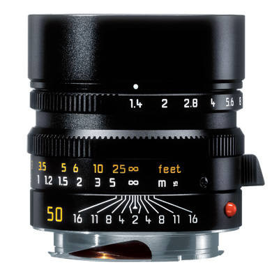 Leica Summilux-M 50mm F1.4 50mm Asph. lens, black - Leica Bo