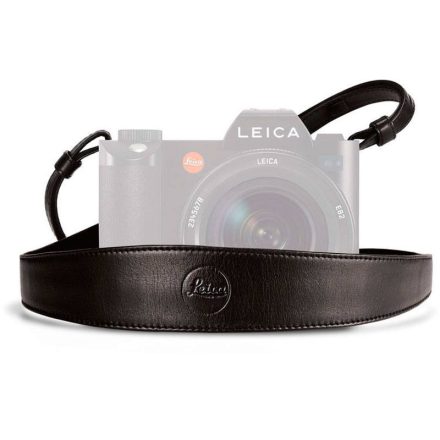 Leica M / SL / Q padded leather strap, black