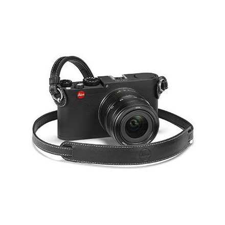 Leica Q/ M / X Vario neck strap with protective tabs, black