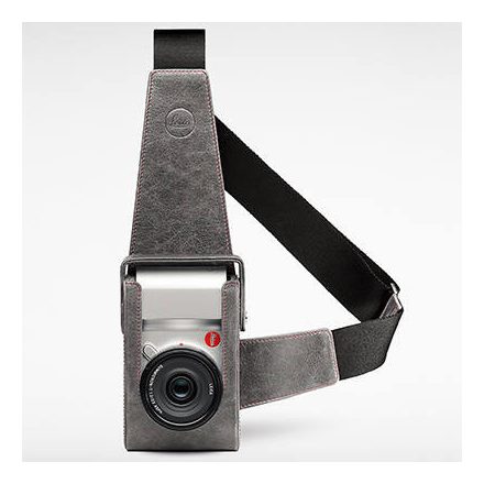 Leica leather case for T camera, gray
