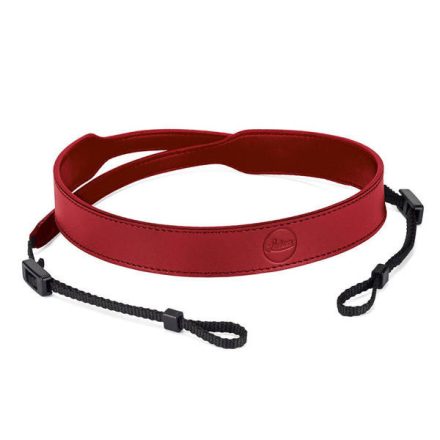Leica C-Lux leather strap, red