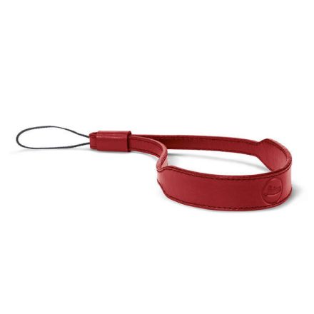Leica C-Lux leather wrist strap, red