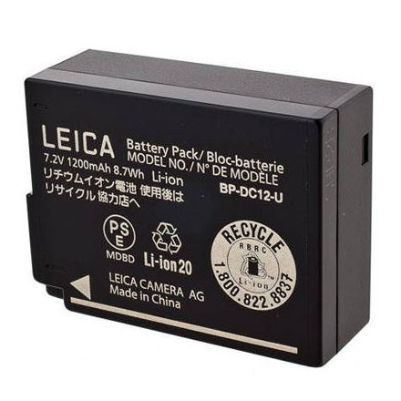 Leica BP-DC12 Li-ion battery /Leica Q, V-Lux, CL/