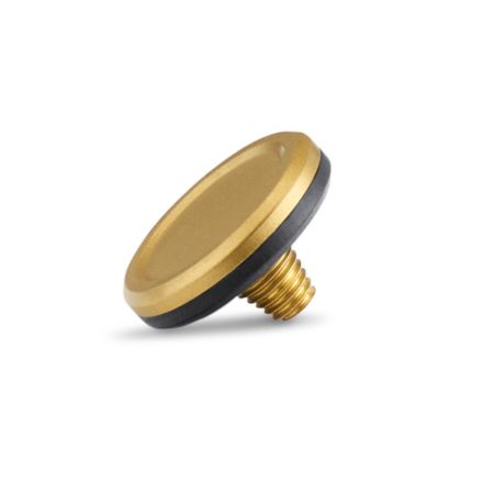 Leica Soft Release Button, Brass