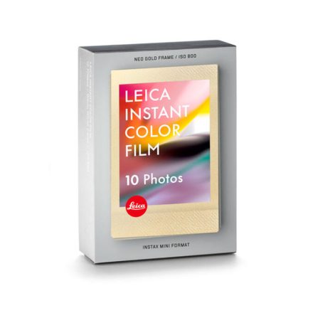  Leica Sofort color film pack (mini), neo gold