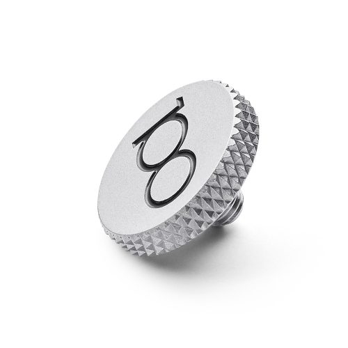   Leica Soft Release Button "100 YEARS OF LEICA", Brass, silver chrome