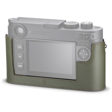 Leica M11 leather protector, olive green