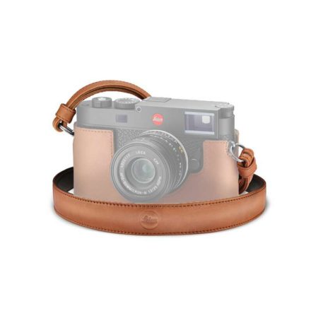 Leica nyakpánt M / CL / Q / D-Lux fényképezőgéphez, konyak